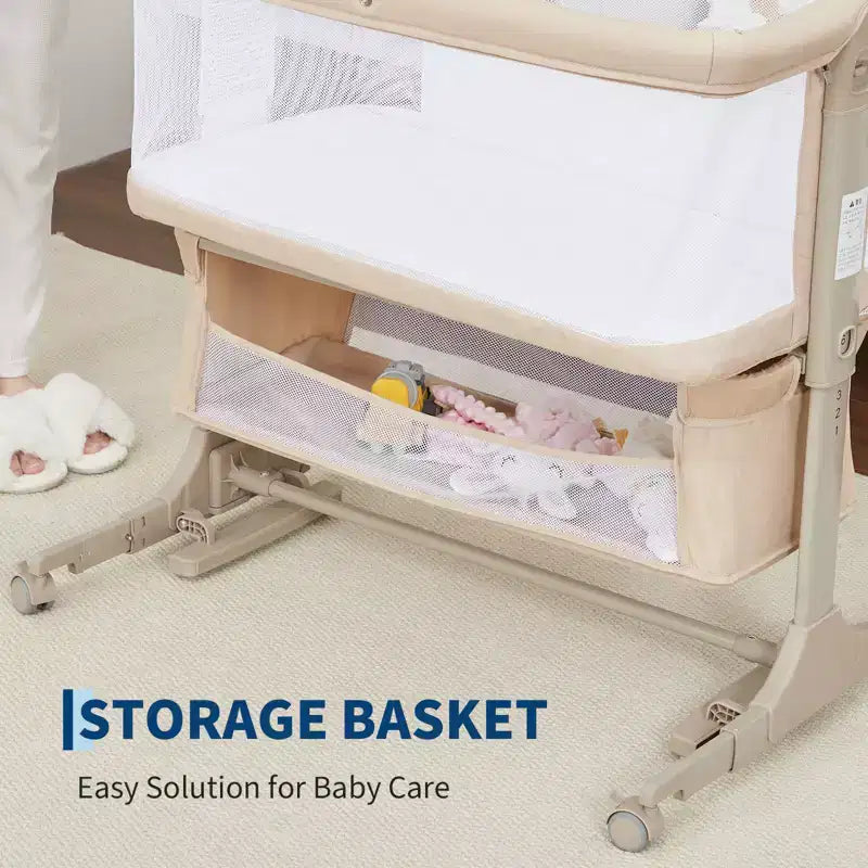 Literie de lit de chevet mobile pour nouveau-nés, grand lit épissé, cododo pour la mère et le bébé, soins de nuit, anti-chute, multifonctionnel