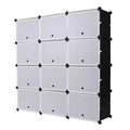 Shoe Rack, 7-Tier Portable Shoe Storage Organizer  DIY Multi-Purpose Cube Shelf Stand for Heels/Boots/Slippers (403030)
