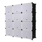 Shoe Rack, 7-Tier Portable Shoe Storage Organizer  DIY Multi-Purpose Cube Shelf Stand for Heels/Boots/Slippers (403030)