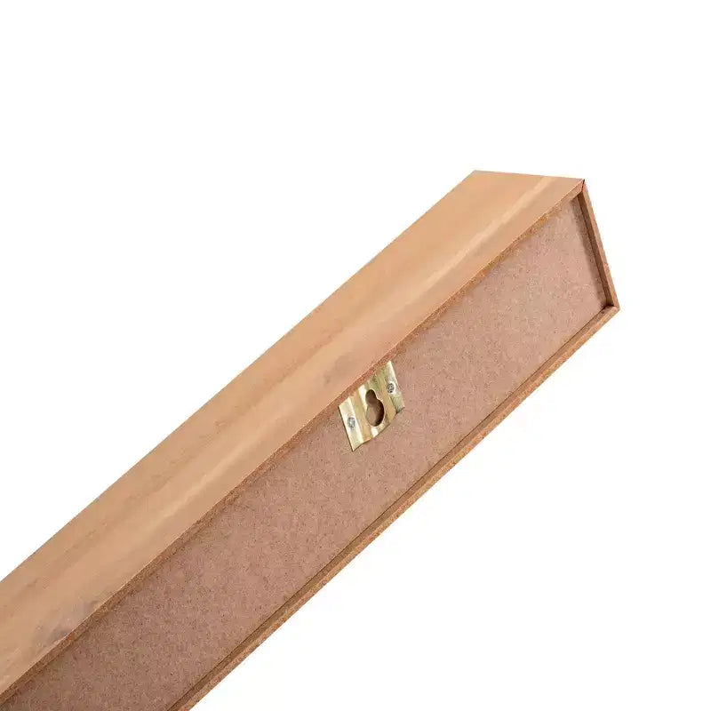 23.6 Étagère flottante en érable C avec support invisible, fixation murale en bois, parfaite pour la décoration de salle de bain/chambre/cuisine ou pour exposer des livres/plantes, installation facile.
