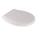 Round Toilet Seat, Slow Soft Close Toilet Seat, Biscuit 17