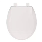Abattant de toilettes rond, abattant de toilettes à fermeture progressive, biscuit 17